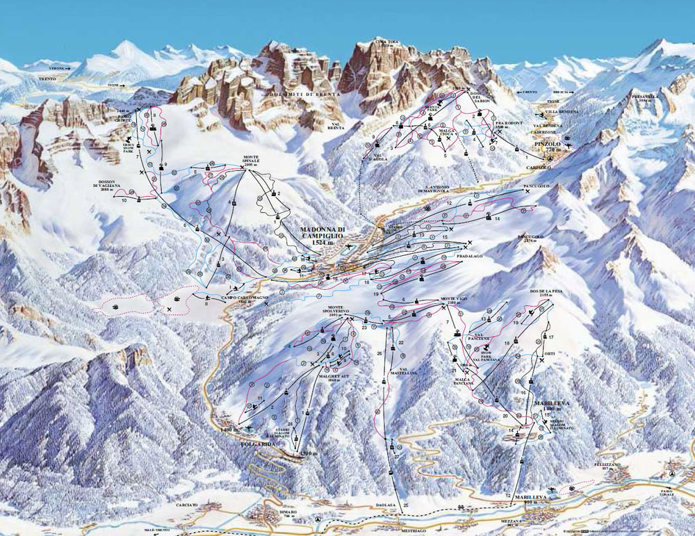 Hotel Perla Madonna di Campiglio Bagian luar foto